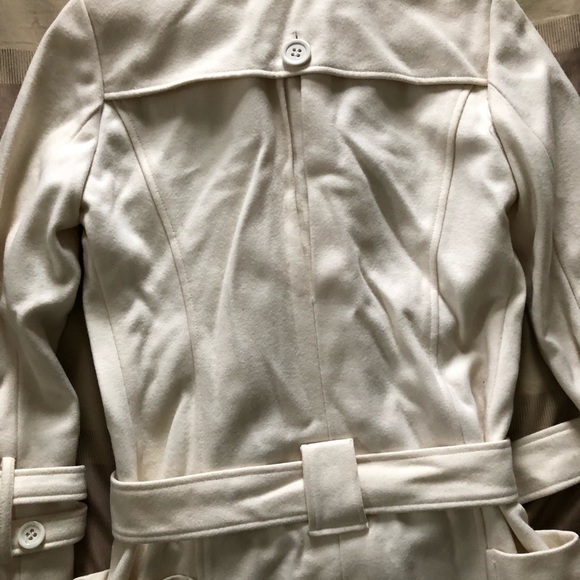 Winter white wool coat - Picture 5 of 5